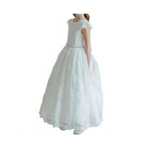 NEW TETER WARM girls communion dress in off white